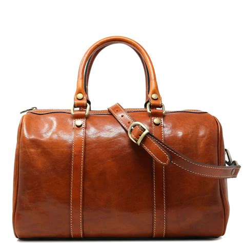 leather Boston bag